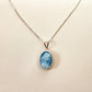 AnnieMae Blue Cameo Necklace
