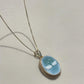 Swan cameo necklace