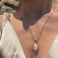 Petit cameo necklace