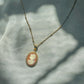 Petit cameo necklace
