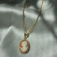 Petit cameo necklace