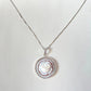 Cameo silver Necklace, handmade jewelry, rose cameo, unique wedding and anniversary gift, made in Italy, rose pendant, cameo jewelry, mom