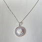 Cameo silver Necklace, handmade jewelry, rose cameo, unique wedding and anniversary gift, made in Italy, rose pendant, cameo jewelry, mom