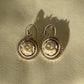 Silver Cameo earrings, drop earrings, glam earrings, wedding, anniversary gift, made in Italy, custom gift for her, bridal jewellery, cameo