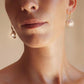 Silver Cameo earrings, drop earrings, glam earrings, wedding, anniversary gift, made in Italy, custom gift for her, bridal jewellery, cameo