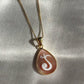 Letter J pendant, initials, cameo necklace, dainty, minimalistic golden necklace, shell cameo, minimalist jewelry, wedding gift, anniversary