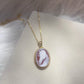 Horse cameo necklace, 18k gold, silver sterling 925, made in Italy, gift for her, horse lover, cameo necklace, animal necklace, cowgirl, mom