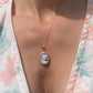 Charming cameo necklace, 18k gold, lady in vintage hat, mom, silver sterling 925, made in Italy, gift for her, hat lover, cameo necklace