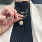 Dainty necklace set, made in Italy, unique handmade gift for daughter, jewelry set, 18K gold necklace, minimalistic necklace, mom gift, mom