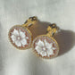 Clip-On Cameo earrings