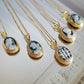 The Three Graces Blue cameo necklace, made in Italy, gift for her, agate genuine Italian cameo, cameo set, cameo necklace, friendship neckla