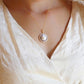 Floral Cameo necklace, 18K gold necklace, custom gift set for her, made in Italy, bridal jewellery, wedding gift, birth month flower, dainty