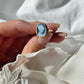 Blue cameo ring, 18k gold ring, adjustable ring, silver sterling 925, gift for her, made in Italy, blue cameo ring, antique cameo ring, mom