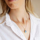 Blue cameo set, 18K gold necklace, cameo jewelry, made in Italy, gift for her, cameo ring, cameo set, cameo necklace, waterproof jewelry