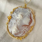 MTO Genuine cameo necklace, Lion necklace, made in Italy, silver sterling 925, personalised gift for her, bridal jewelry, animal lover, gift
