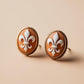 GIGLIO DI FIRENZE cameo earrings, 18K gold earrings, cameo, earrings, mom gift, mother, bridal earrings, made in Italy, unique custom gift,