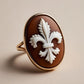 Fleur de Lis Cameo Ring