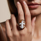 Fleur de Lis Cameo Ring