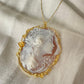 MTO Genuine cameo necklace, Lion necklace, made in Italy, silver sterling 925, personalised gift for her, bridal jewelry, animal lover, gift