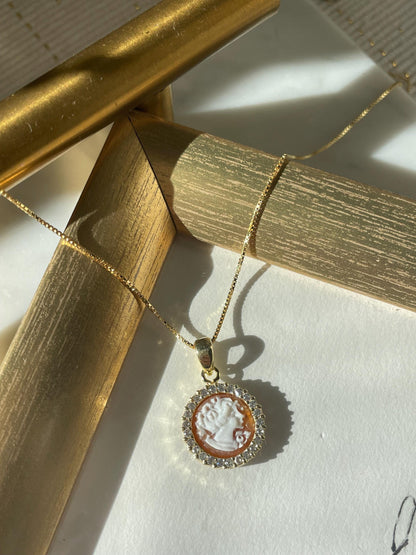 Handmade Cameo Necklace