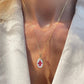 Fleur de Lis cameo necklace, red agate cameo, bridal necklace, vintage necklace, unique jewelry gift set, GIGLIO di Firenze, made in Italy,