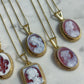 Lady cameo necklace - Josephine