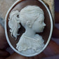 Custom Family Portrait Cameo Necklace, Handcrafted Italian Seashell Jewelry