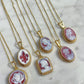 Lady cameo necklace - Josephine