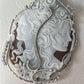 Custom Family Portrait Cameo Necklace, Handcrafted Italian Seashell Jewelry
