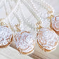 "Water Lilies" Cameo necklace