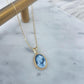 Mother & Child cameo ring, Blue cameo, adjustable ring, 18kt gold ring, gift for mom, ITALY, Jesus and Mary, baby Jesus ring, virgin Mary
