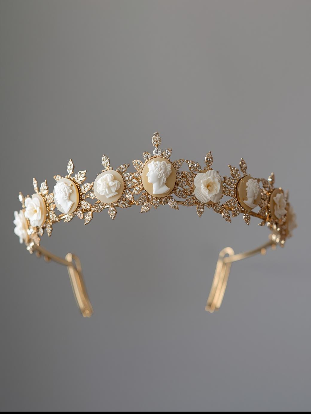 Charming Tiara with cameos