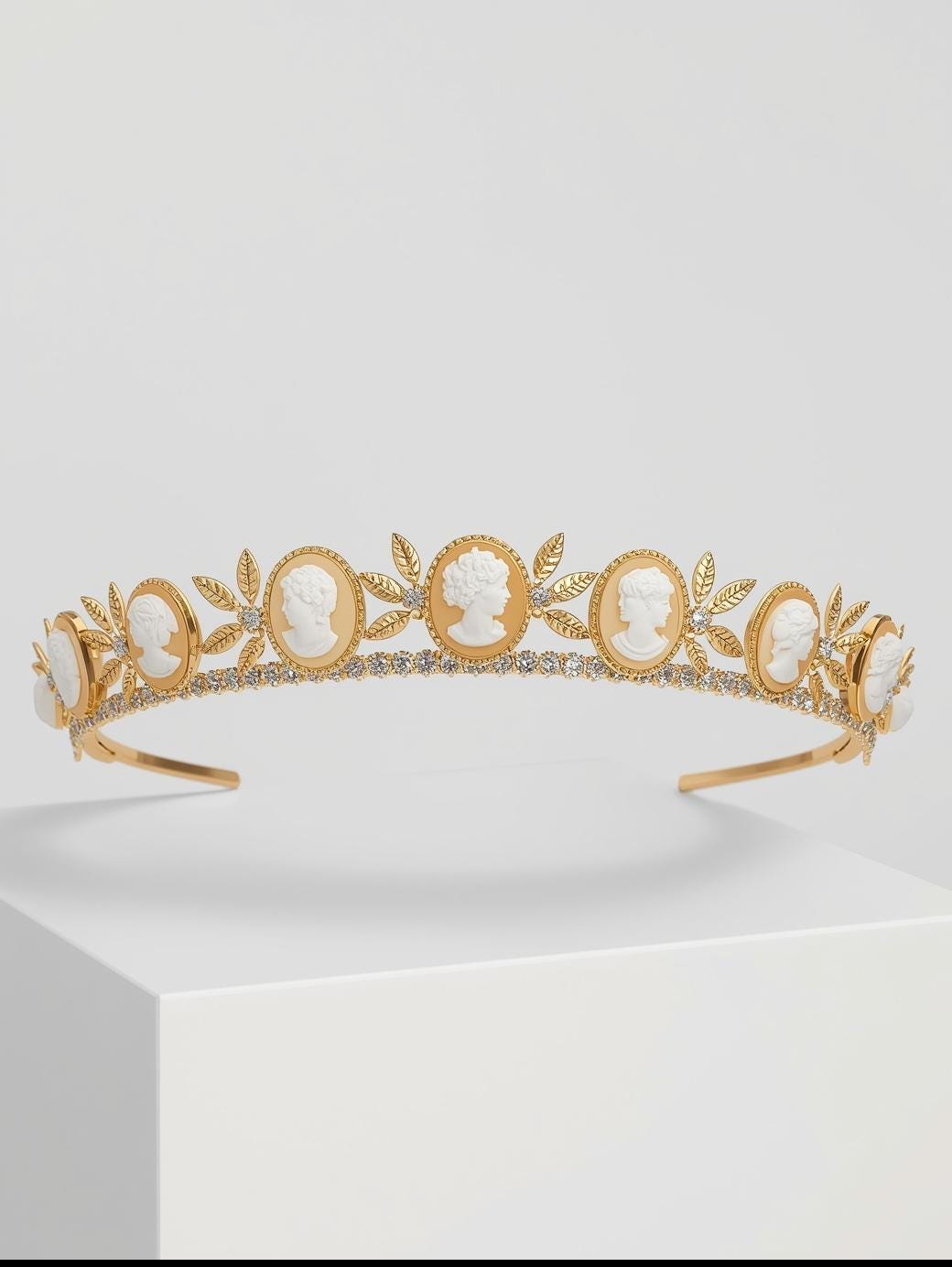 Charming Tiara with cameos