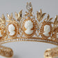Cameo Tiara with traditional cameos