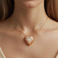 Heart Shaped Cameo Necklace