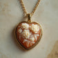 Floral Heart Cameo