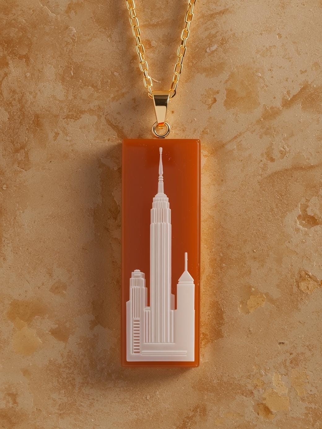 NYC Skyline necklace