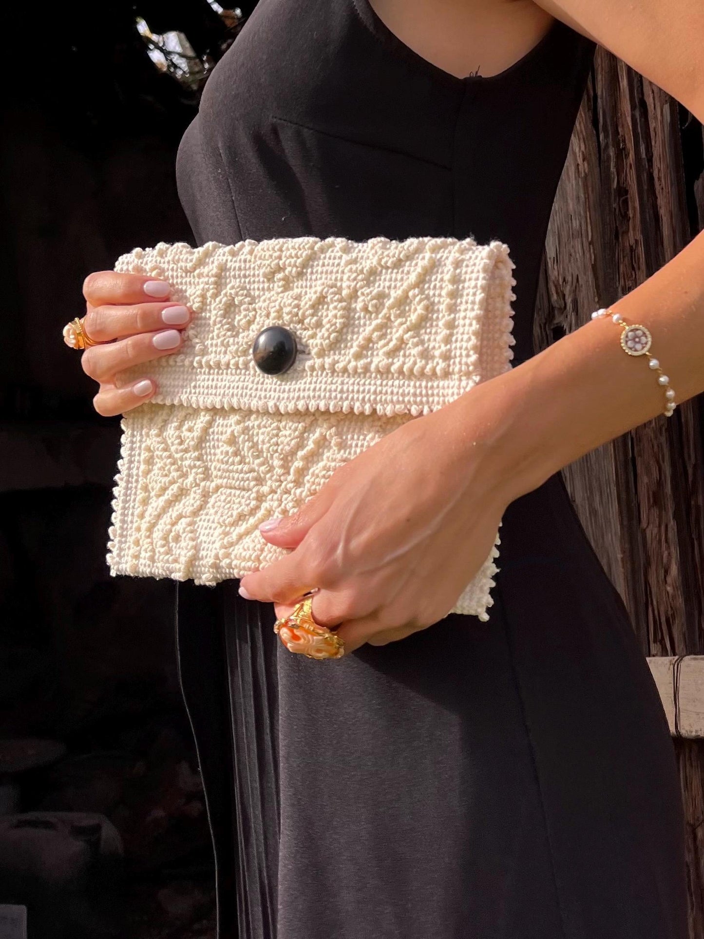 Embroidered Makeup Bag