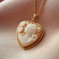 Hand crafted Heart Cameo