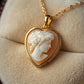 Hand crafted Heart Cameo
