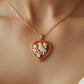 Hand crafted Heart Cameo