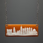 NYC Skyline Cameo necklace