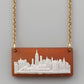 NYC Skyline Cameo necklace