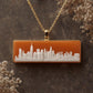 NYC Skyline Cameo necklace