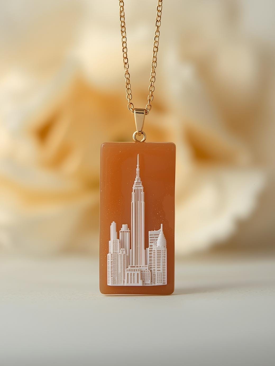 NYC Skyline necklace