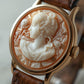 Floral Cameo Watch