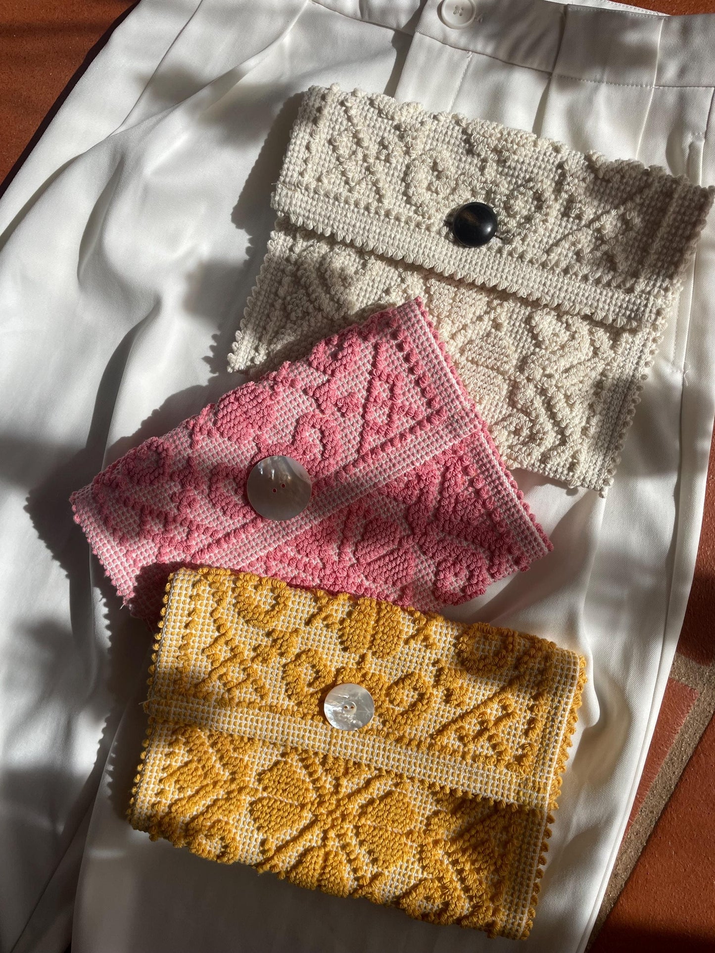 Embroidered Makeup Bag