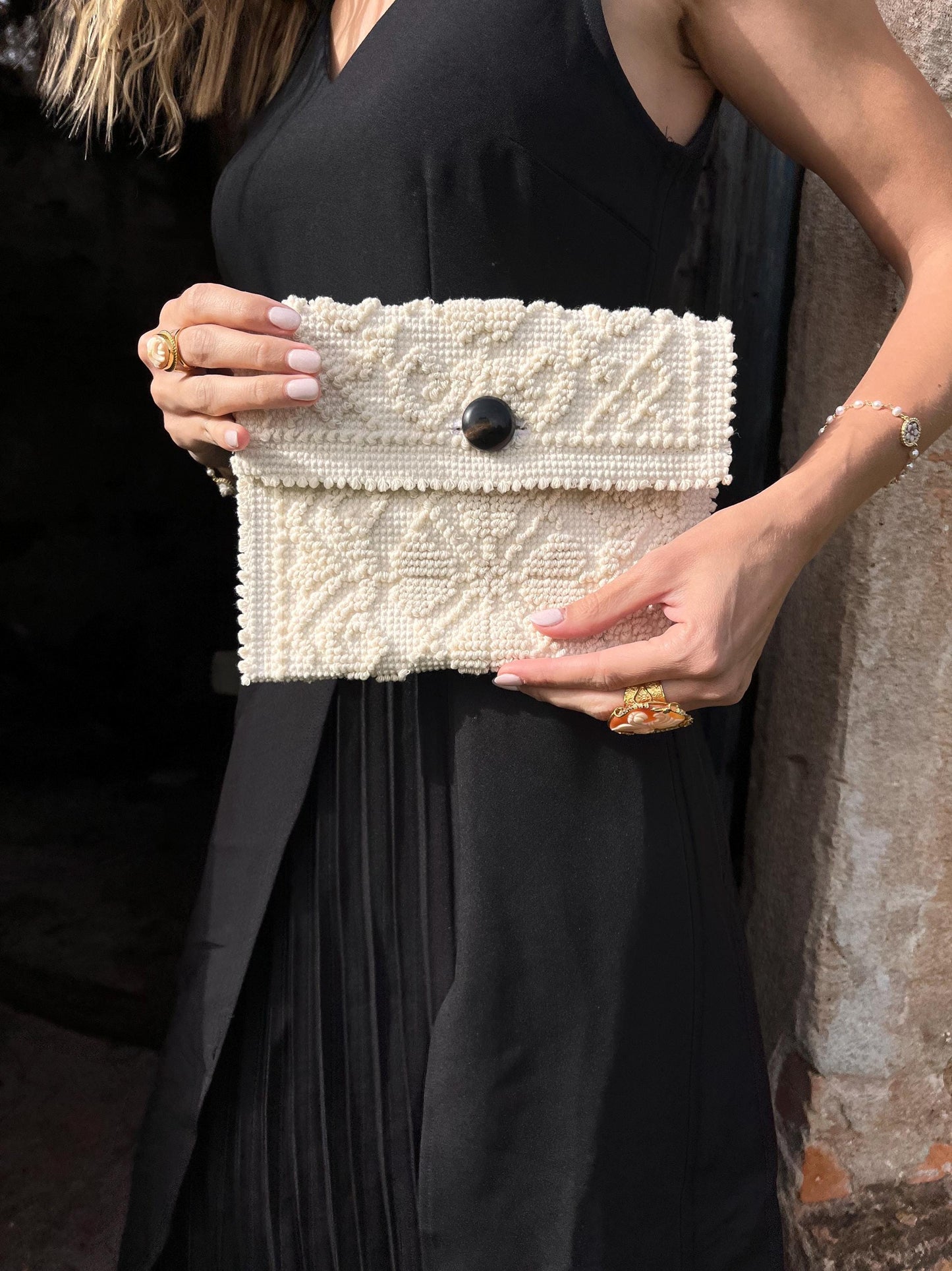 Embroidered Makeup Bag