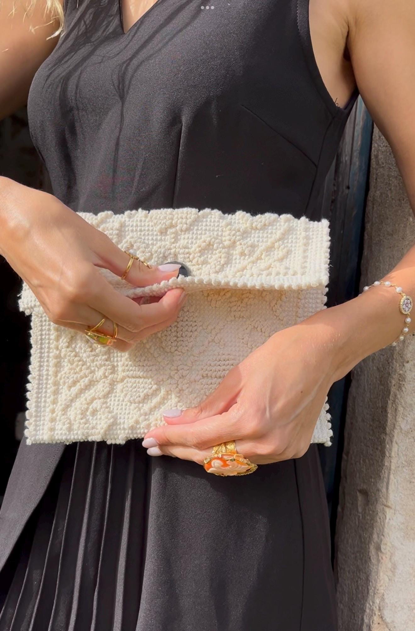 Embroidered Makeup Bag