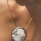 GIRL AND DANDELION CAMEO